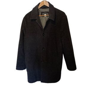 Banana Republic gray wool blend coat Size M